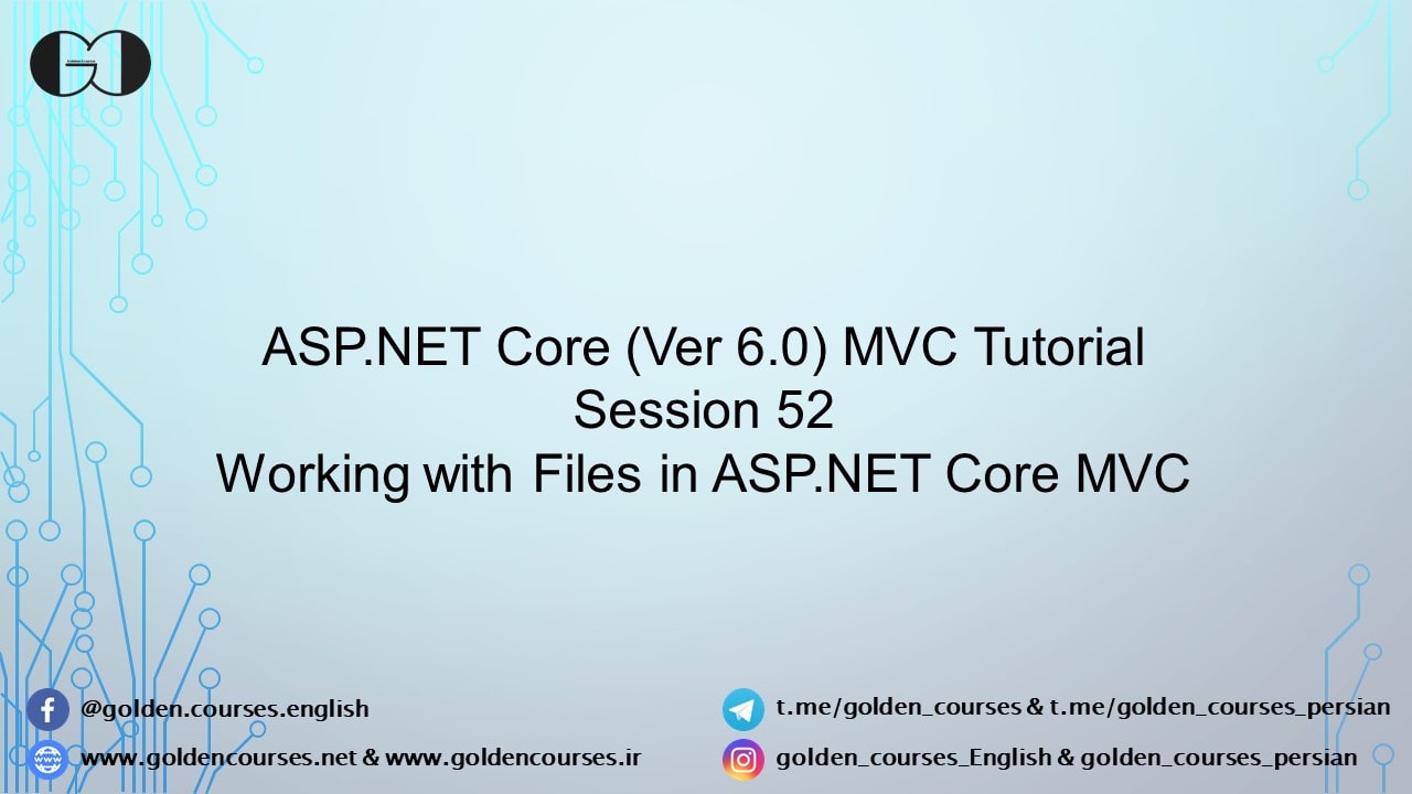 upload file and delete file in ASP.NET Core MVC - Session 52